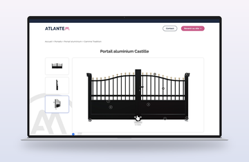 Configurateur sur mesure pour Atlantem